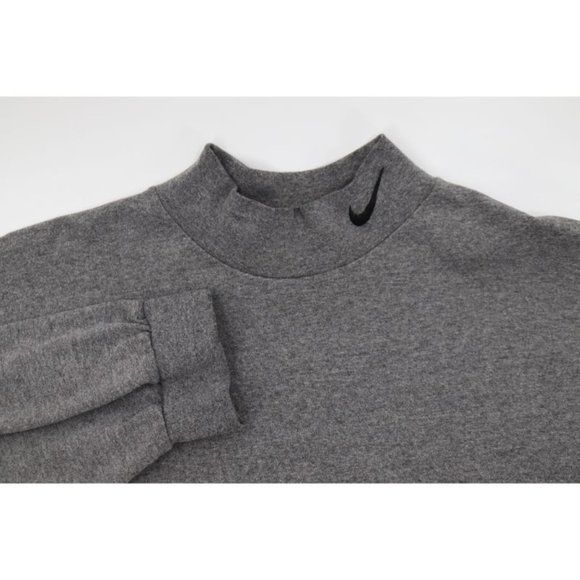 Nike men XXL Vintage mock neck pullover sweatshirt - Picture 3 of 10